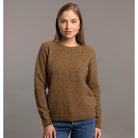 McDonald - Possum and Merino Fair Isle Pullover (5056) Bark/Honeycomb