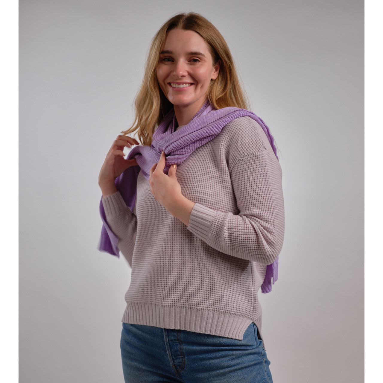 Country Laine - Merino Textured Scarf (CL0022)