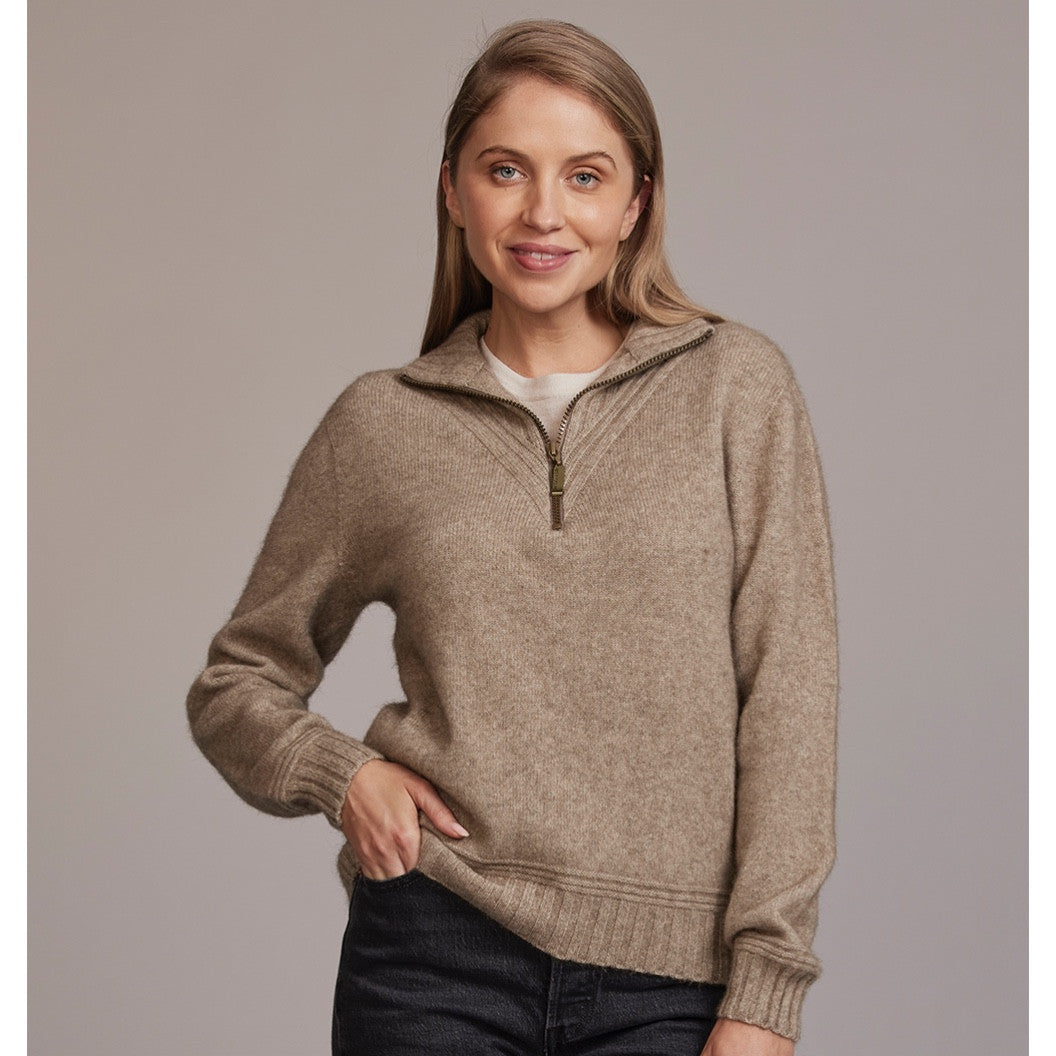 McDonald - Merino - Possum Ridge Funnel Neck (5040) Mocha.