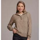 McDonald - Merino - Possum Ridge Funnel Neck (5040) Mocha.