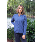 Lothlorian - Plain Button Cardigan (9937)Light Blue