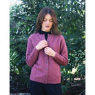 Lothlorian - Plain Button Cardigan (9937)Orchid