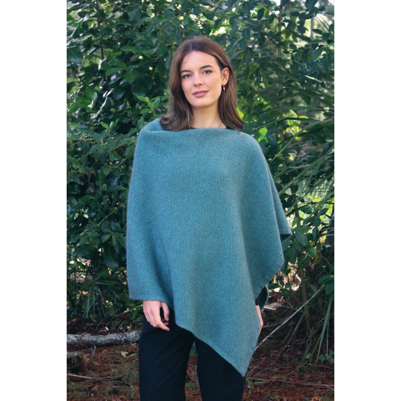 Zippered wrap in colour Sage
