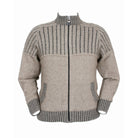 Lothlorian - Mens Full Zip Jacket with Pockets (9822) Natural