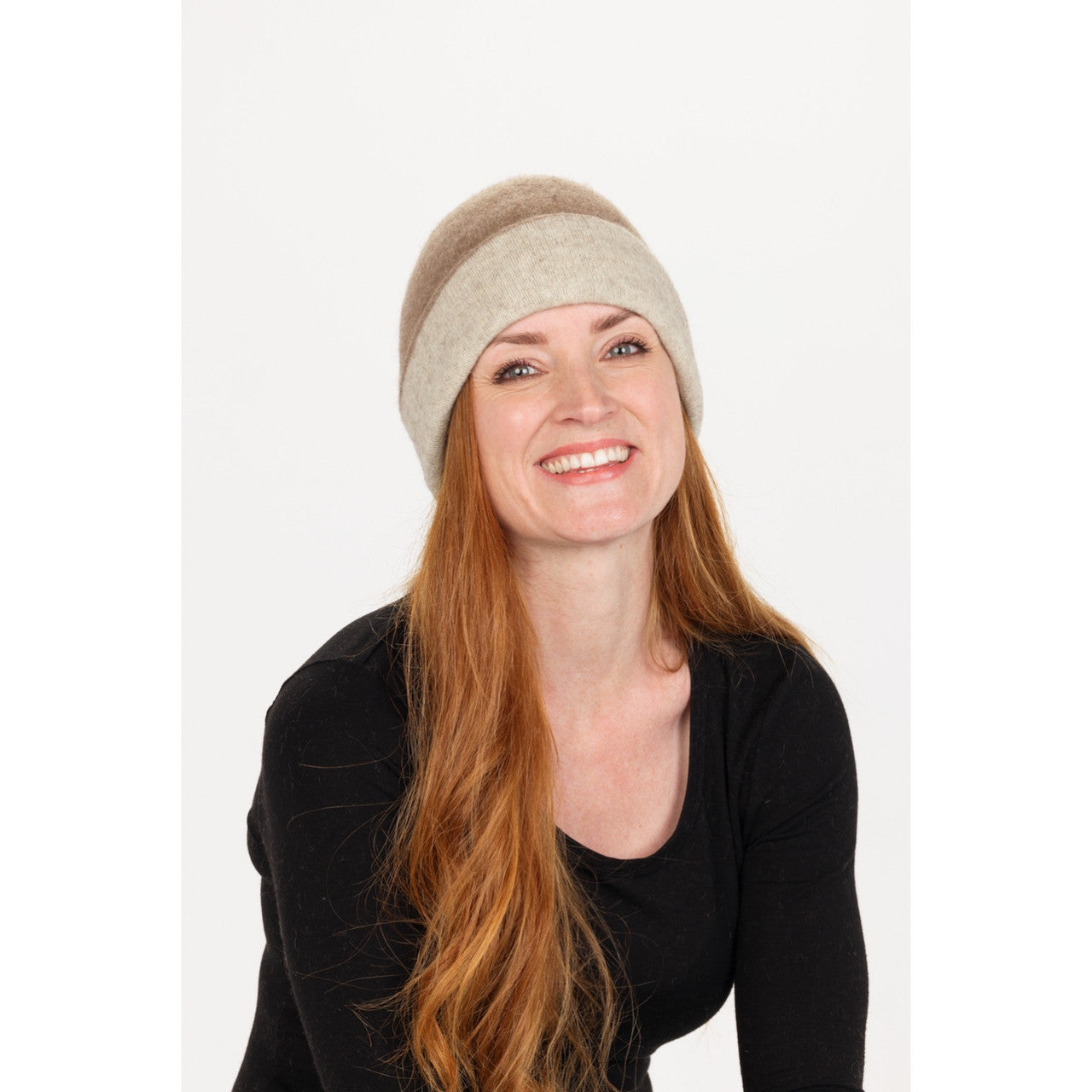 Native World - Merino & Possum Reversible Beanie (NX740)