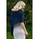 Lothlorian - Merino - Cotton Mesh Poncho (CM080) Cadet.