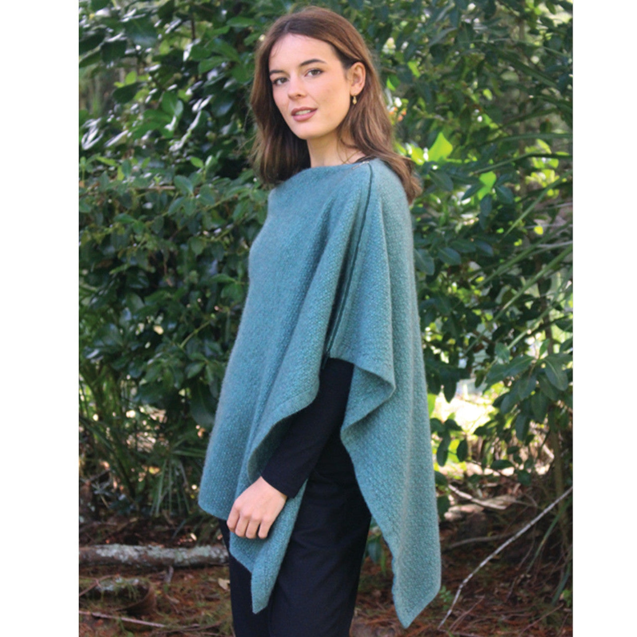 Zippered Wrap in Sage