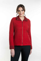 Koru Merino - Possum Two Tone Jacket (KO476)Rata/Black