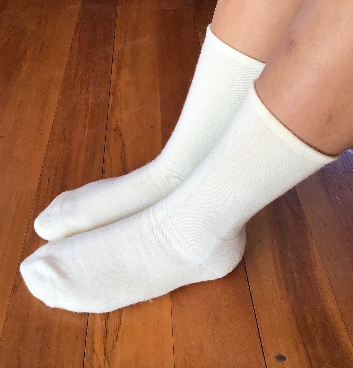 Duthie & Bull - Merino Ladies Health Socks (DB8466)White