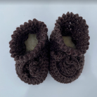 Sheepy Feet Crochet Bootee (SFCBTE)Brown