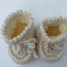 Sheepy Feet Crochet Bootee (SFCBTE)Cream