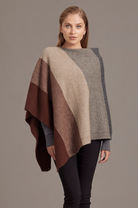 McDonald - Merino & Possum Ombre Poncho (5010)