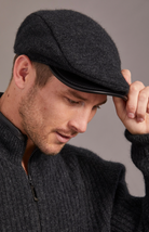 McDonald Merino - Possum Cheesecutter with Lambskin Peak (608)