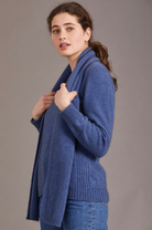 McDonald - Possum & Merino Fine Ribbed Scarf (671)
