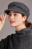 McDonald - Merino & Possum Soft Peak Hat (MD6030)pewter