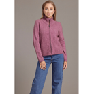 McDonald - Cable Zip Jacket (5039)Heather