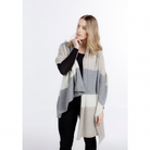 Native World - Merino & Possum Travel Wrap (NE815)Natural Stripe