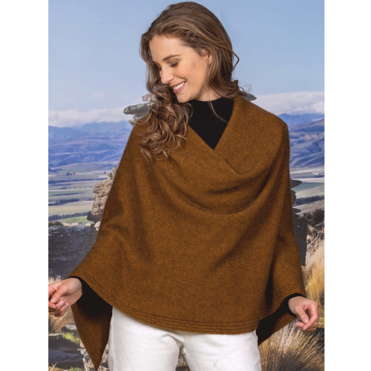 Noble Wilde - Wrap Up Cape (NW3216)Tahiti
