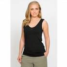 Natures Secret - Rev Singlet (NS361)Black