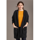 McDonald - Merino & Possum Oversized Hood Jacket (5013)