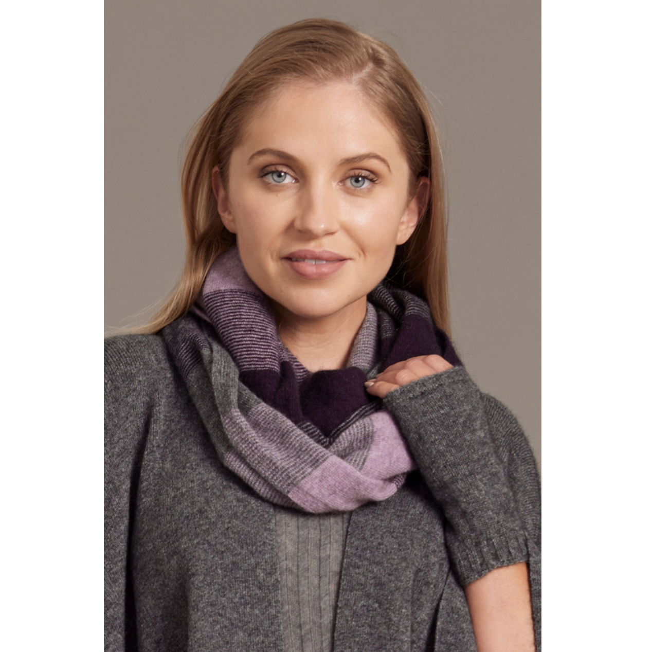 McDonald - Merino & Possum Ombre Snood (658) Twilight