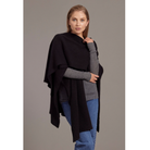 McDonald - Possum & Merino Split Front Cape (616)