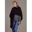 McDonald - Possum & Merino Split Front Cape (616)