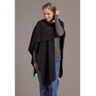 McDonald - Possum & Merino Split Front Cape (616)