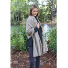 Lothlorian - Merino & Possum Bobble Wrap (9724)Natural