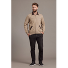 McDonald - Possum & Merino Lambskin Collar Jacket -Mocha
