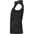 MOKE - 90/10 Packable Down Emily Peplum Vest (EMILYVEST)Black