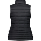 MOKE - 90/10 Packable Down Emily Peplum Vest (EMILYVEST)Black