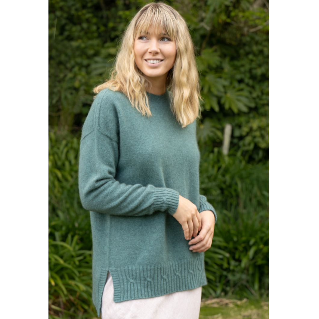 Zinity - Entwine Jumper (Z157)Sage