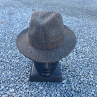 Hills Hats - English Wool Tweed Trilby Hat (9500)Warrington Charcoal