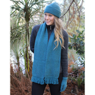 Teal Lothlorian Plain Set (Beanie + Scarf) (9903+9905)