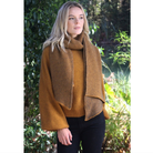 Lothlorian - Bias Scarf (9876) Gold/Charcoal