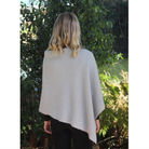 Dove - Lothlorian - Alpaca Rib Poncho (ALP051)