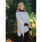 Dove - Lothlorian - Alpaca Rib Poncho (ALP051)