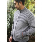 Lothlorian - Mens Full Zip Jacket with Pockets (9822)Silver
