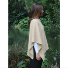 Lothlorian - Alpaca Rib Poncho (ALP051)Honey