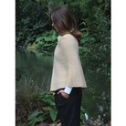 Lothlorian - Alpaca Rib Poncho (ALP051)Honey