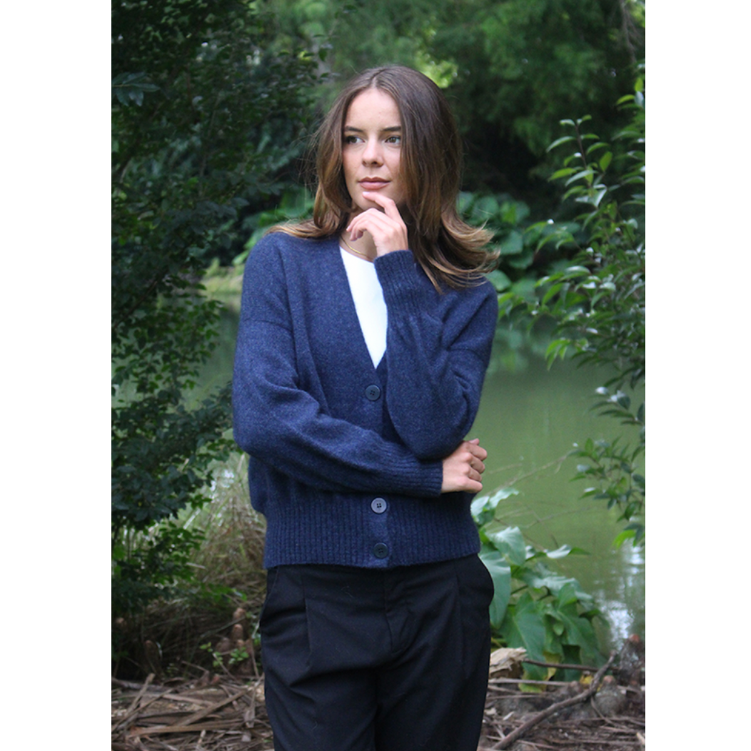 Lothlorian - Prime Cardigan Denim