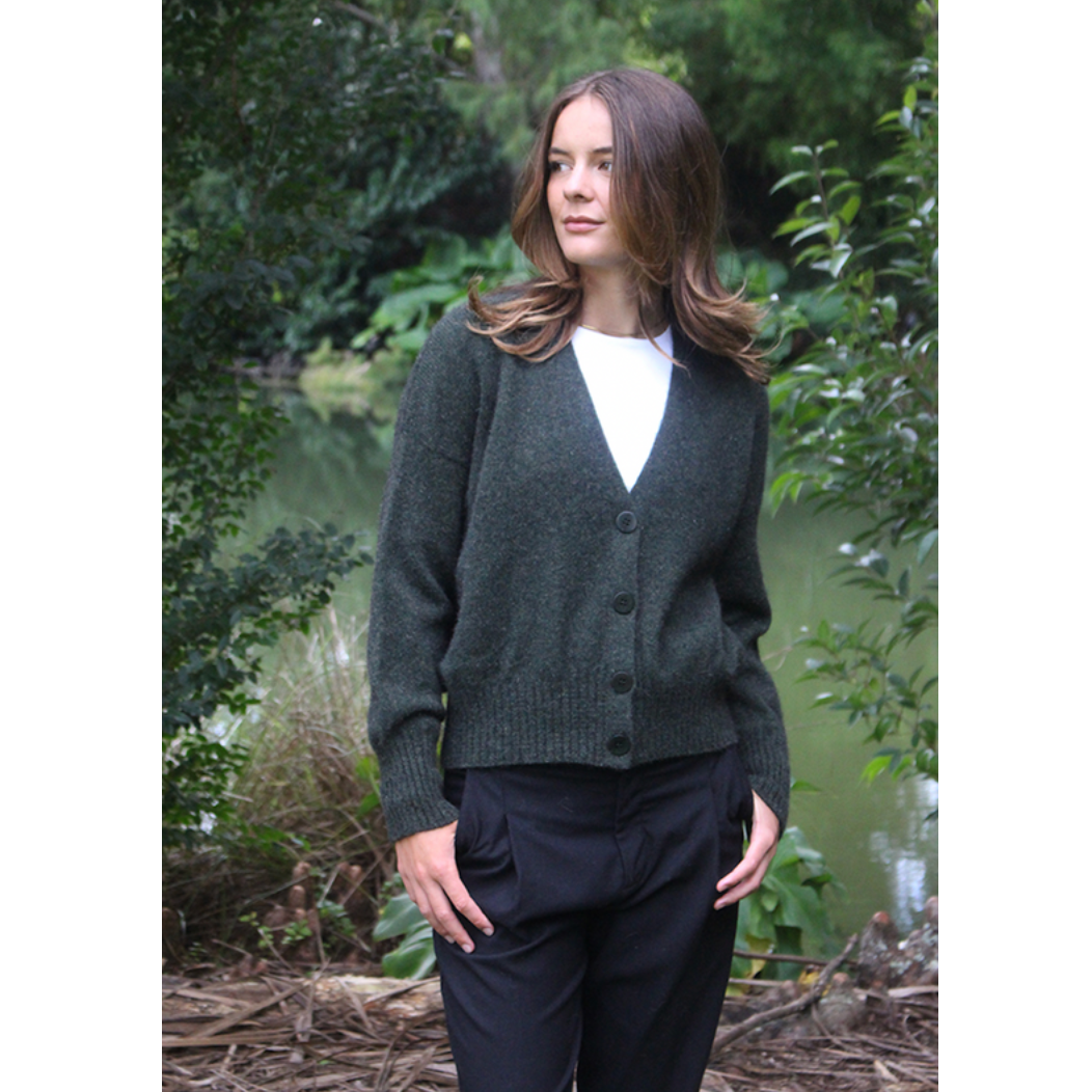 Lothlorian - Prime Cardigan Moss
