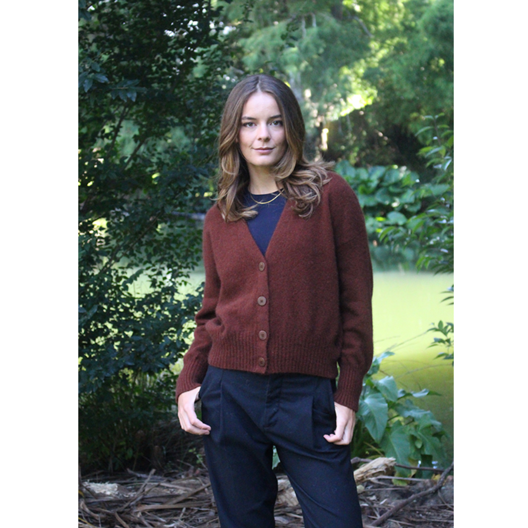 Lothlorian - Prime Cardigan Russet