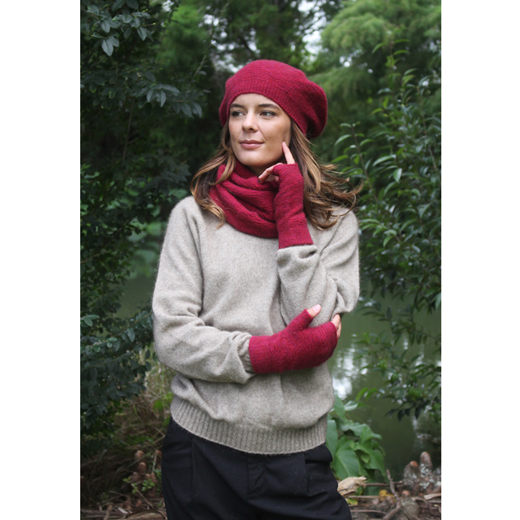 Lothlorian - Merino & Possum Dash Set (9718+9715+9717)Raspberry
