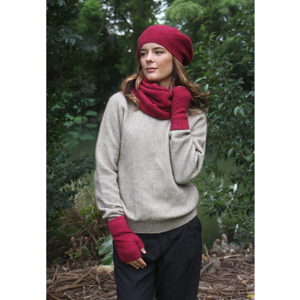 Lothlorian - Merino & Possum Dash Set (9718+9715+9717)Raspberry