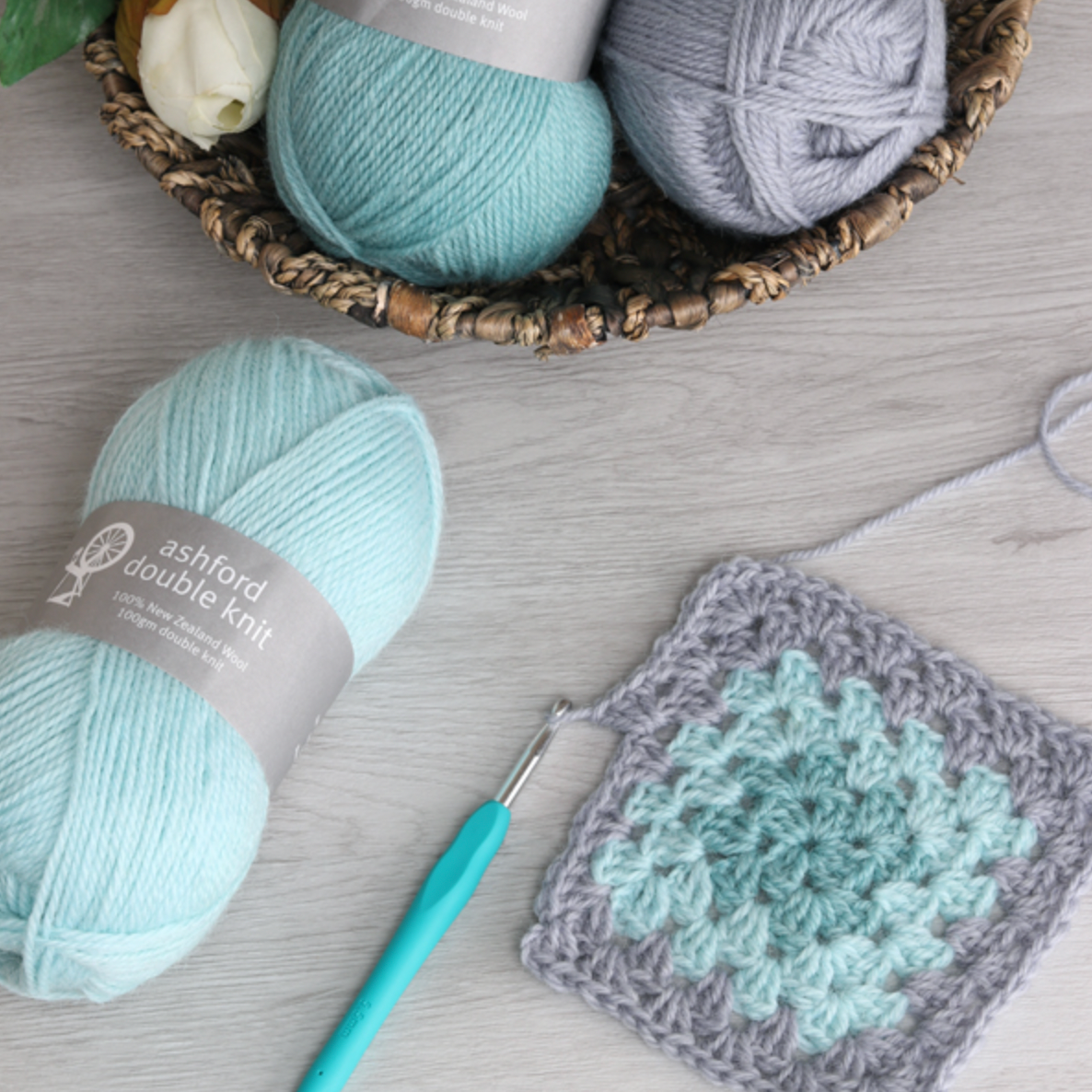 Ashford Double Knit 100g Yarn (ADK)