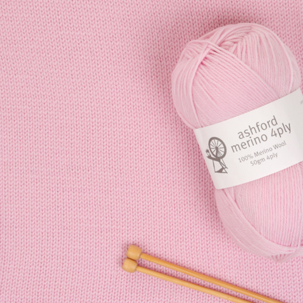 Ashford Merino 4PLY 50g Yarn Ballet