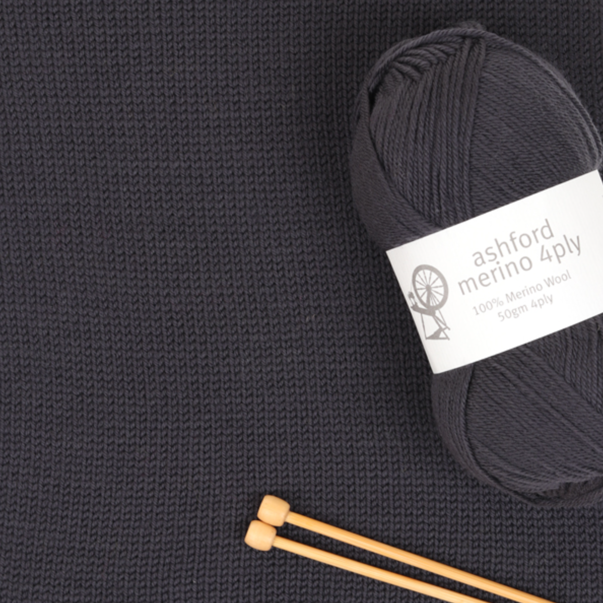 Ashford Merino 4PLY 50g Yarn Shadow