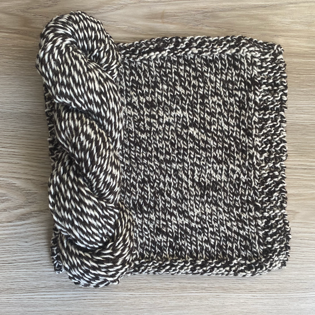 Black Hills - Natural Coloured Undyed 10ply Fleck Wool (BHFLECK)